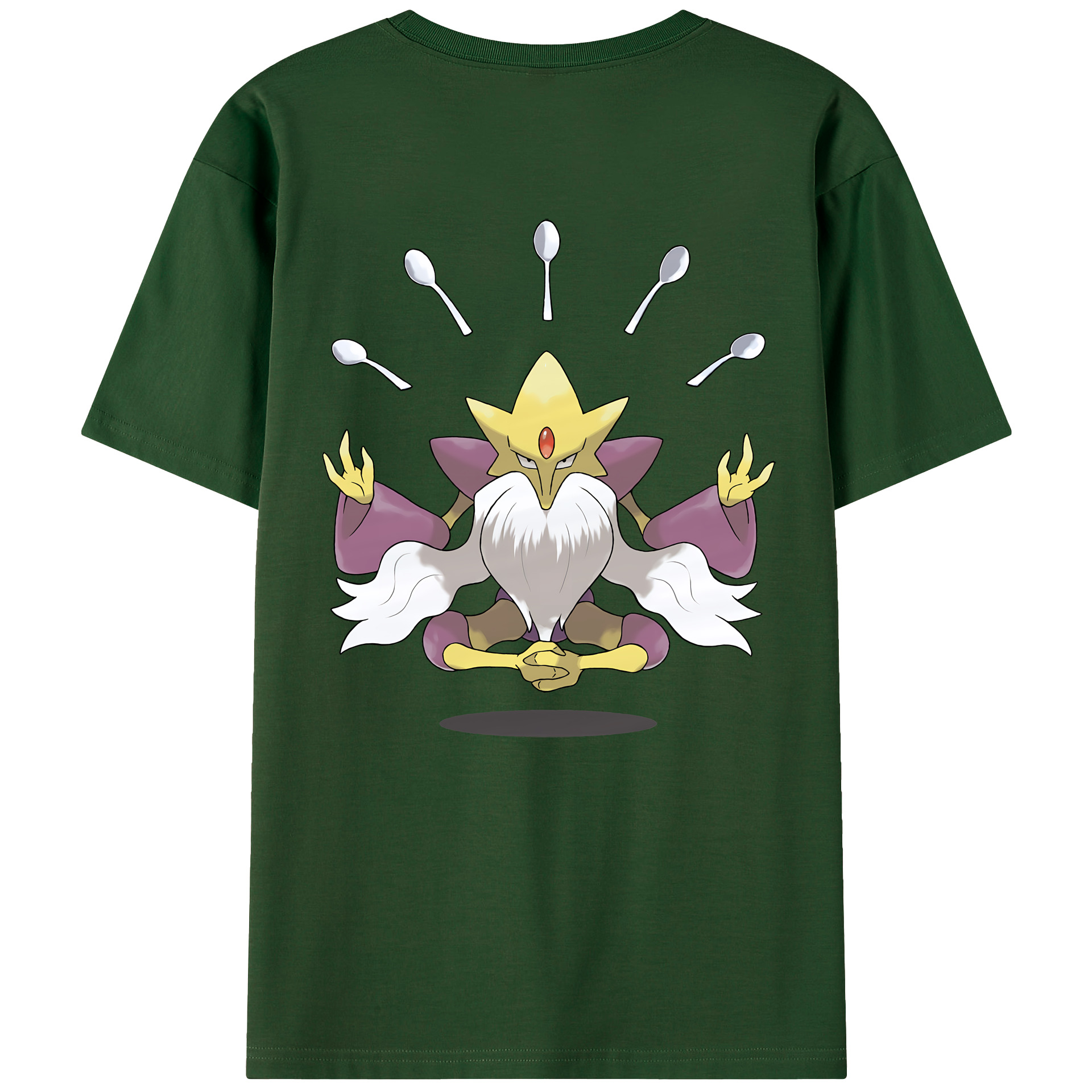 （画像用） ポケットモンスター Pokémon 綿100％半袖Tシャツ（背面プリント）